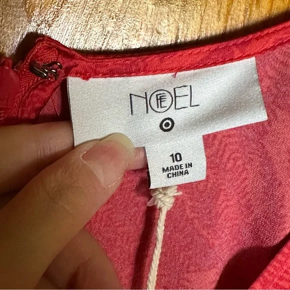 Fe Noel X Target Palm Leaf Contrast Print Kimono Maxi Dress - Picture 7 of 9